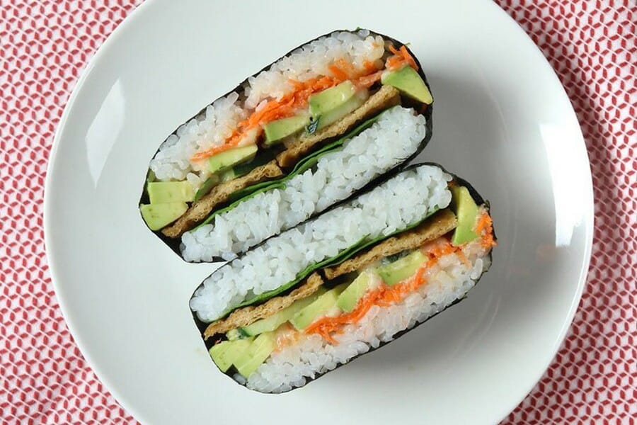 Onigirazu Sushi Sandwich